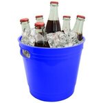 Custom Printed Party Bucket - Royal Blue