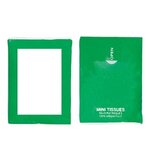 Custom Printed Tissue Pack - Full Color - Green