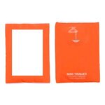 Custom Printed Tissue Pack - Full Color - Orange