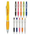 Buy Custom Printed Twin-Write Pen With Highlighter