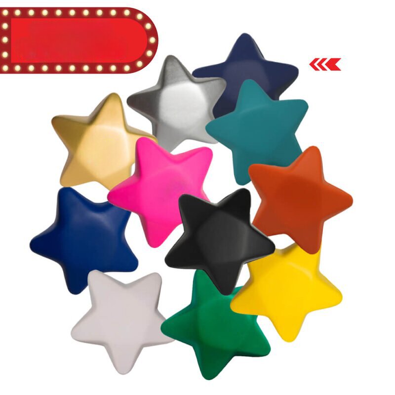 Main Product Image for Custom Squeezies (R) Star Stress Reliever