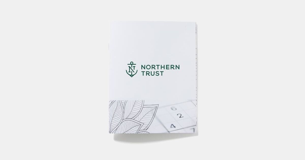 Deluxe Adult Activity Journal Book with your logo | MiniThrowBalls.com