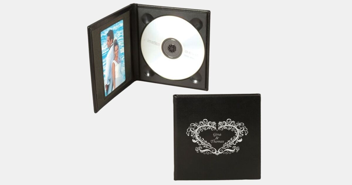 Deluxe Cd/Dvd Folio with your logo | MiniThrowBalls.com