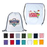 Drawstring Cinch up Backpack - Full Color -  