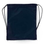 Drawstring Cinch up Backpack - Navy Blue