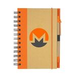 Eco-Inspired Hardcover Notebook & Pen -  