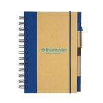 Eco-Inspired Hardcover Notebook & Pen -  