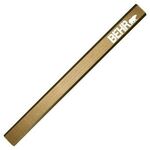 Enamel Finish Carpenter Pencil - Metallic Gold