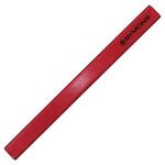 Enamel Finish Carpenter Pencil - Red