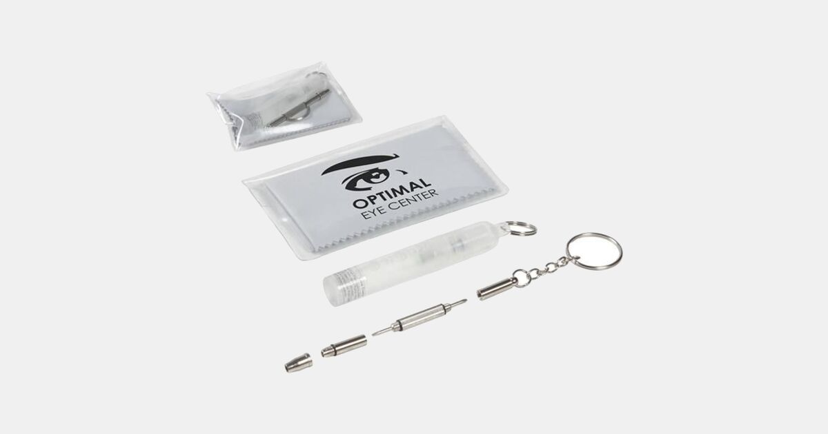 Marketing Eye Glass Care Kit with your logo