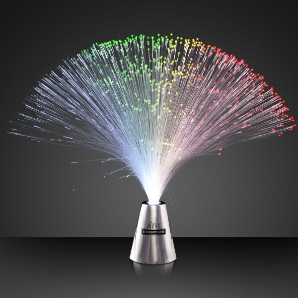 Main Product Image for Custom Printed Fiber optic multicolor LED centerpiece