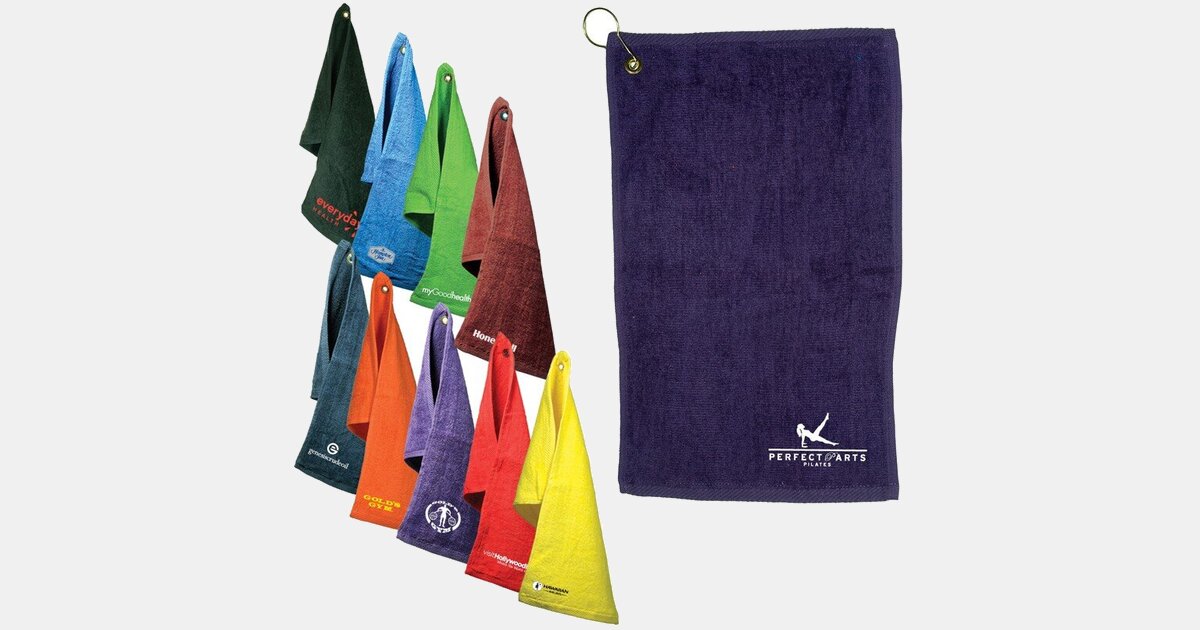 Fingertip Towel (11" x 18") Dark Colors with your logo