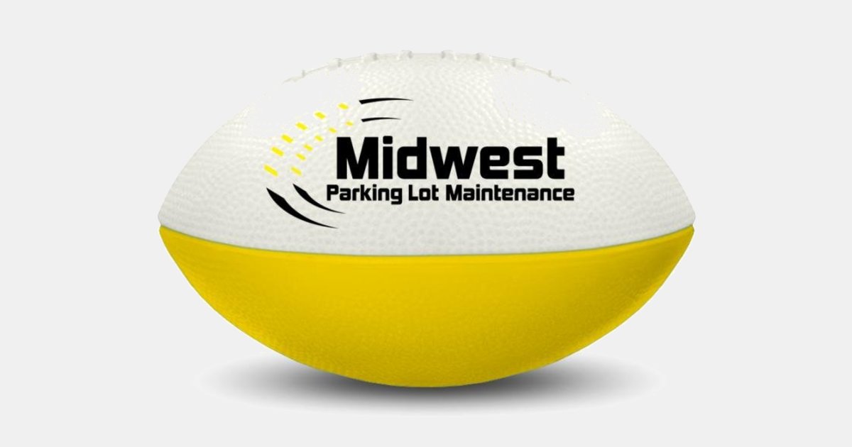 Custom 7" Foam Footballs with Logo Foam Footballs in Bulk