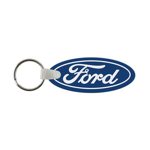 Main Product Image for Custom Printed Ford Oval Key Tag