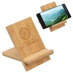 Buy Custom Printed FSC(R) Bamboo Portable Phone Stand