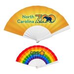 Full Color Folding Hand Fan - Custom