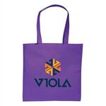 Full Color Non Woven Tote Bag - Purple