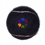 Full Color Pet Tennis Ball Toy - Black