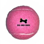 Full Color Pet Tennis Ball Toy - Pink