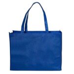 Full Color Standard Non Woven Tote - Reflex Blue