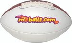 Buy Full Size 14" Autograph Football - Full Color