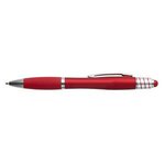 Fullerton Velvet-Touch MGC Spin Top Stylus Pen - Metallic Red