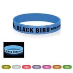 Buy Custom Printed Glow-In-The-Dark Silicone Bracelet