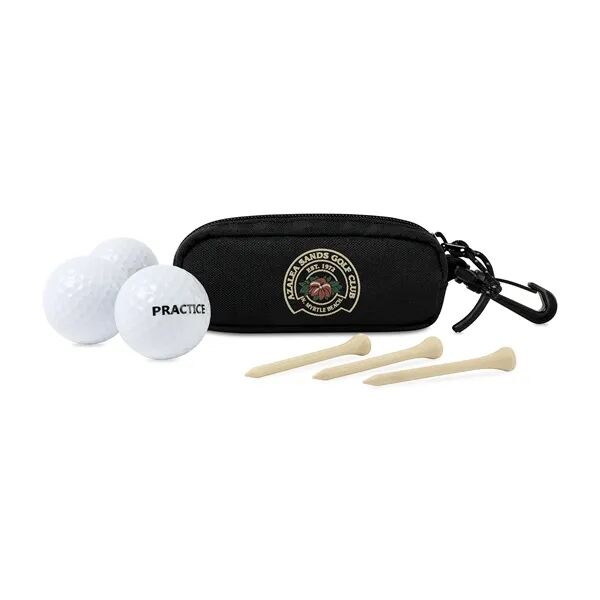 Main Product Image for Custom Printed Golf Links Ball & Tee Caddy Kit