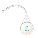 Halcyon® Round Lip Balm with Lanyard - White