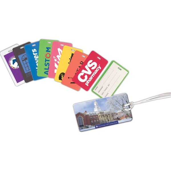 Main Product Image for Custom Printed Hi-Flyer Luggage Tag