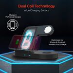 Hypergear 3-In-1 Wireless Charging Dock -  