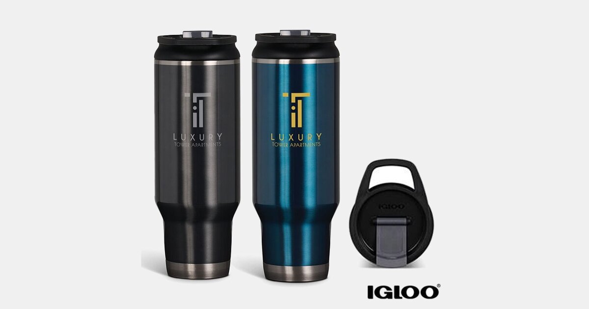 Igloo 36 oz. double wall vacuum insulated water bottle