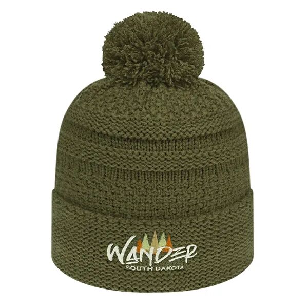 Main Product Image for Custom Embroidered Cable Knit Cap