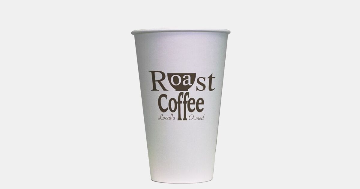 USA Made 16 Oz Insulated Paper Cup with your logo | MiniThrowBalls.com