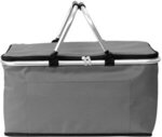 Jamboree Insulated Hard Frame Picnic Basket - Dark Gray