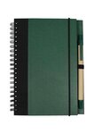 Jornikolor Eco Friendly Notebook with pen Full Color - Hunter Green