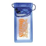 Large Waterproof Cell Phone Bag - Blue