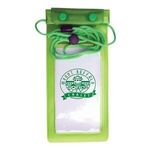 Large Waterproof Cell Phone Bag - Green