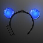 LED Mouse Ears Headband Production - Blue