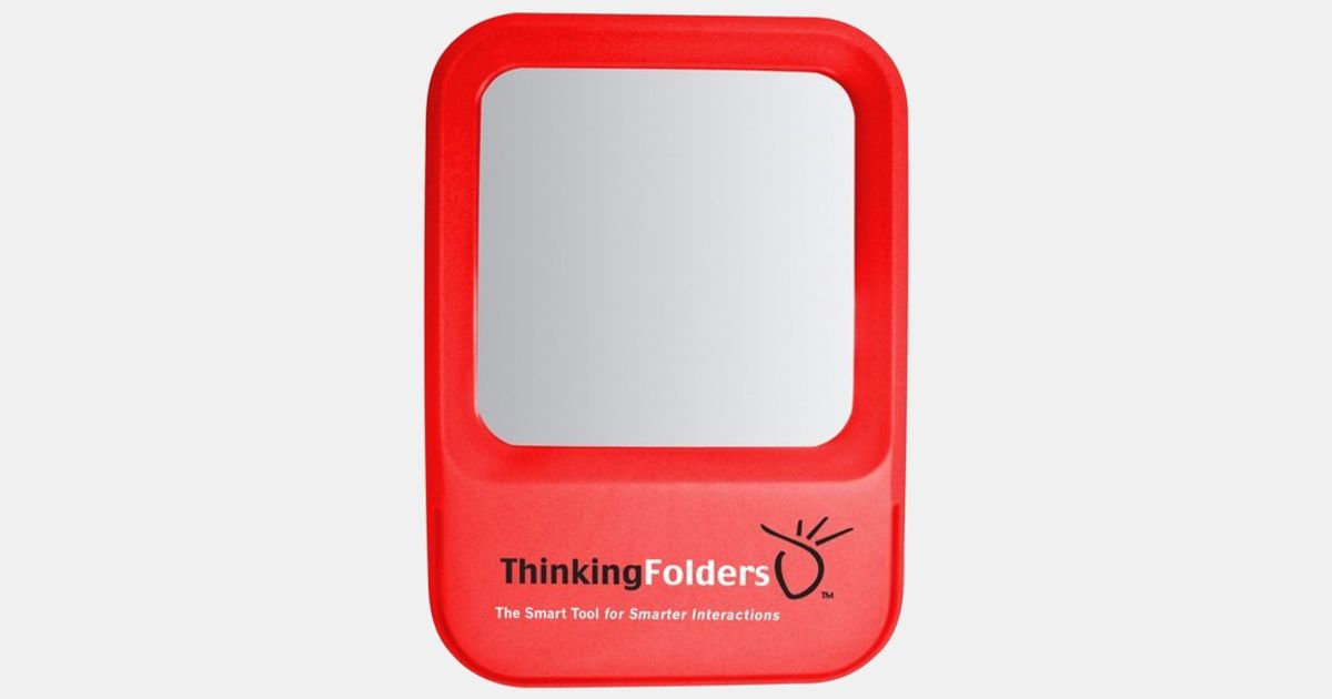 Custom Printed Locker Mirror with your logo | MiniThrowBalls.com