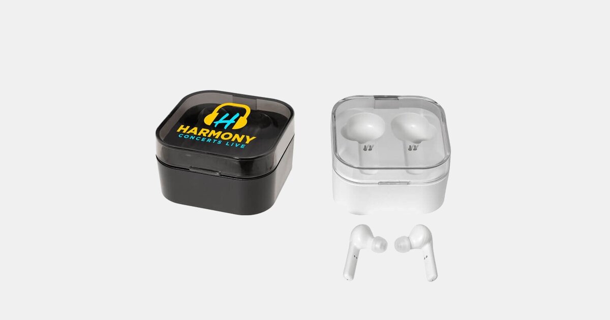 Promotional Melody Wireless Earbuds with your logo