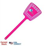 MicroHalt™ Mega Fly Swatter, Full Color Digital - Neon Pink