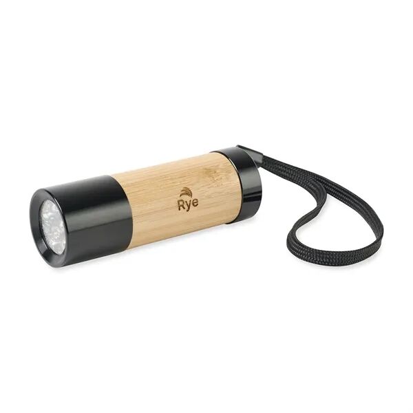 Main Product Image for Custom Imprinted Mini LED Bamboo Flashlight