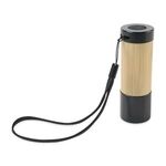 Mini LED Bamboo Flashlight -  