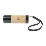 Mini LED Bamboo Flashlight -  