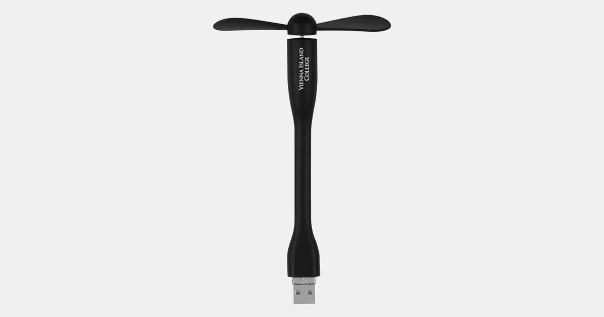 Custom Printed Mini Usb Fan With 3Way Connector with your logo