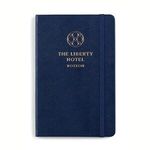 Moleskine® Hard Cover Ruled Medium Notebook - Navy Blue