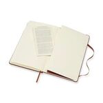 Moleskine® Leather Ruled Large Notebook -  