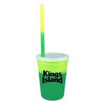 Mood 12 oz. Stadium Cup/Straw/Lid Set -  