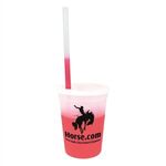 Mood 12 oz. Stadium Cup/Straw/Lid Set -  